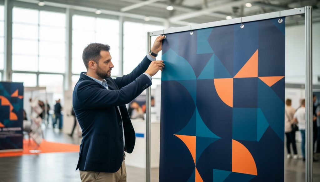 Tisk Transparentov: Vodič za Izdelavo po Meri za Dogodke in Sejme 9 Tisk Transparentov Vodic za Izdelavo po Meri za Dogodke in Sejme Hero Image