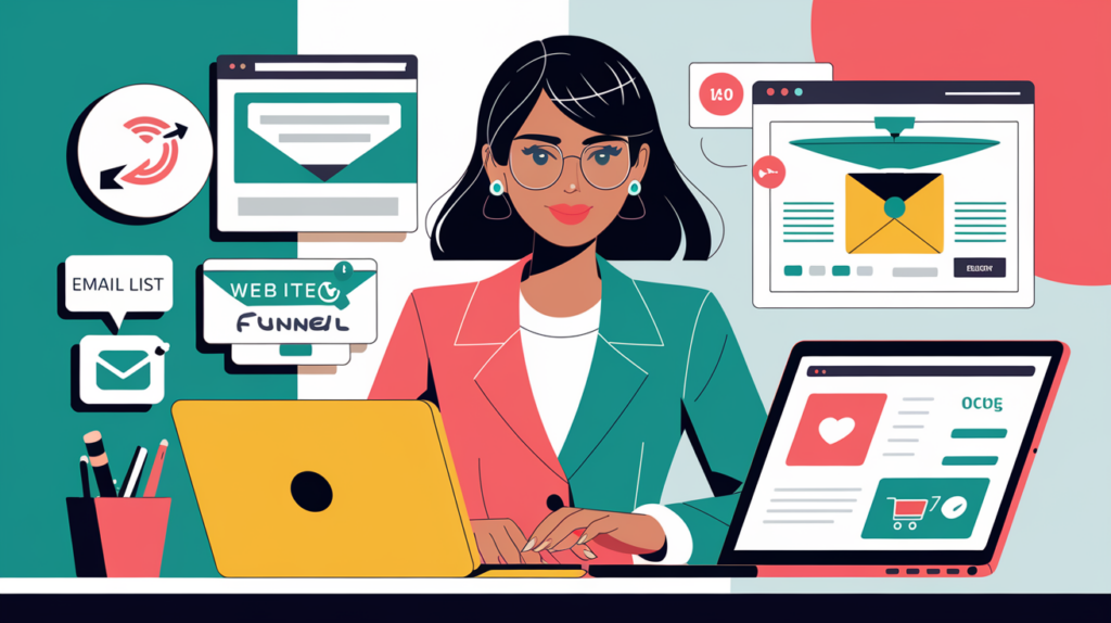 Systeme.io: spletna stran, emaili, spletna trgovina in funnel — v enem sistemu 16 ilustracija systeme