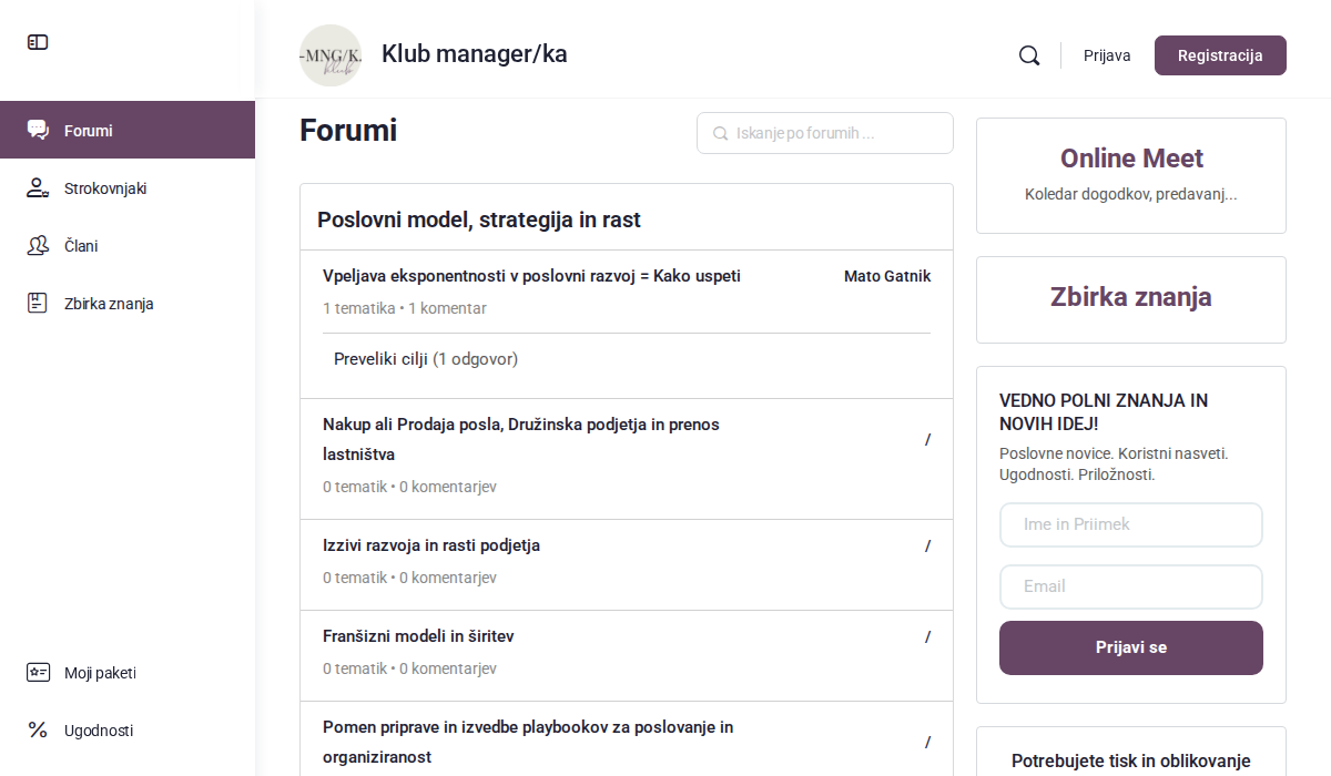 NginxHelperTest3 2 Posnetek zaslona Kluba Manager/ka